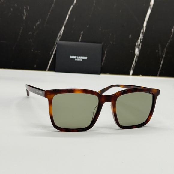Saint Laurent Other - NEW SAINT LAURENT BROWN GREEN UNISEX SL500 SAINT LAURENT SUNGLASSES SL 500 003